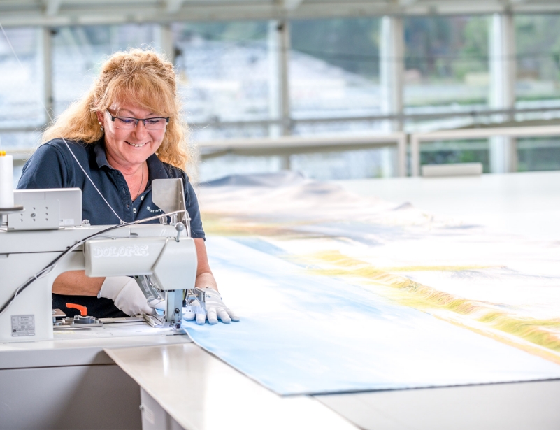 Produktion &ndash; Akustikbilder und Schallabsorber von SCHALLSAUGER&reg;