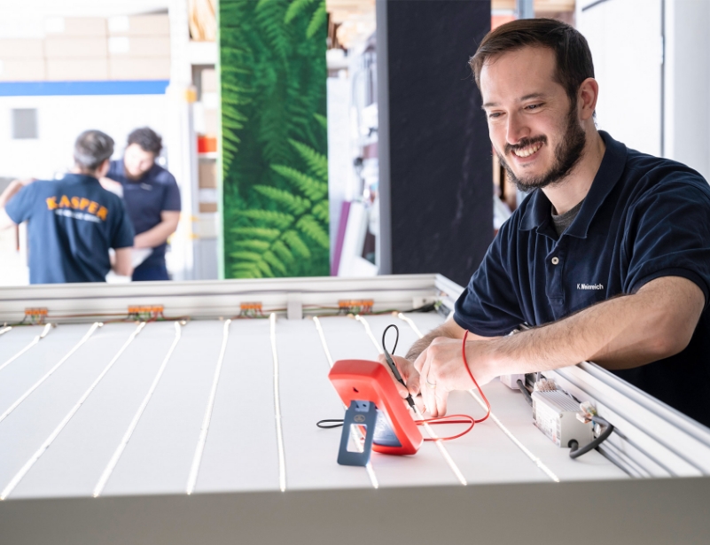 Produktion &ndash; Akustikbilder und Schallabsorber von SCHALLSAUGER&reg;