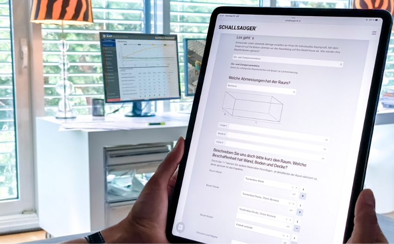 Planung &ndash; Akustikbilder und Schallabsorber von SCHALLSAUGER&reg;