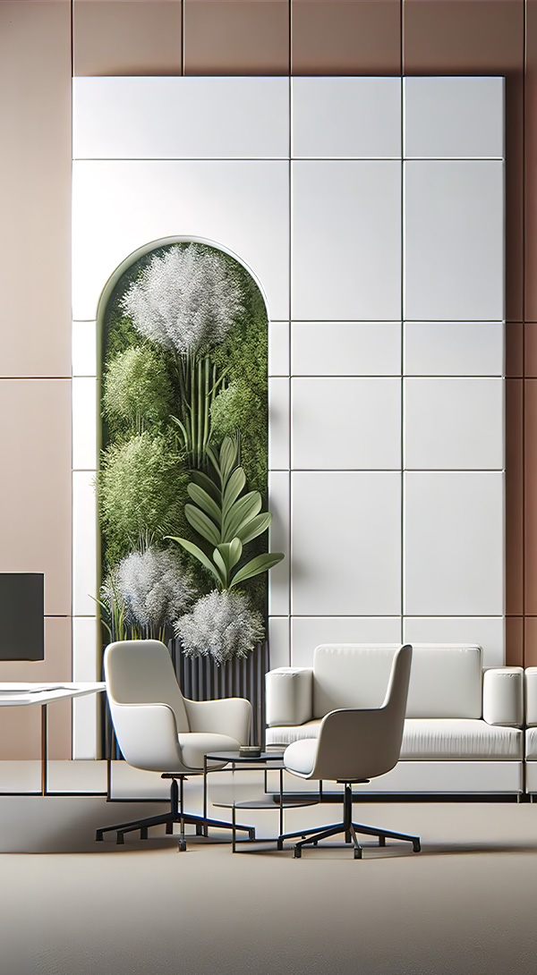 Akustiks&auml;ule als Schallabsorber