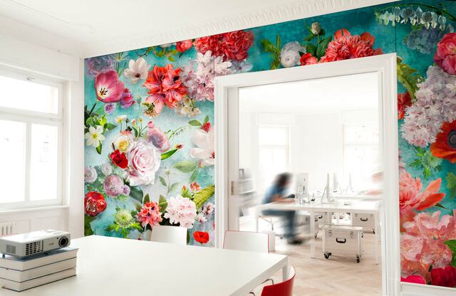 Flower Power &ndash; Akustikbilder und Schallabsorber von SCHALLSAUGER&reg;