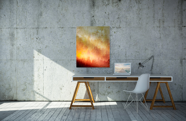 Wildfire &ndash; Akustikbilder und Schallabsorber von SCHALLSAUGER&reg;