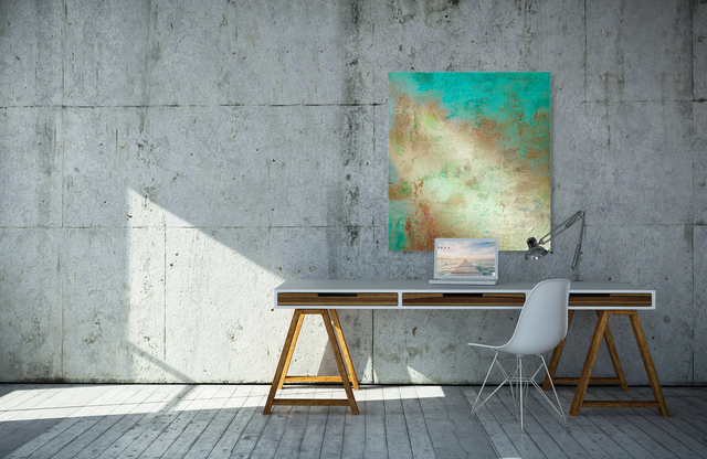 Copper wash &ndash; Akustikbilder und Schallabsorber von SCHALLSAUGER&reg;