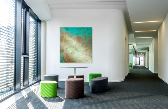 Copper wash &ndash; Akustikbilder und Schallabsorber von SCHALLSAUGER&reg;