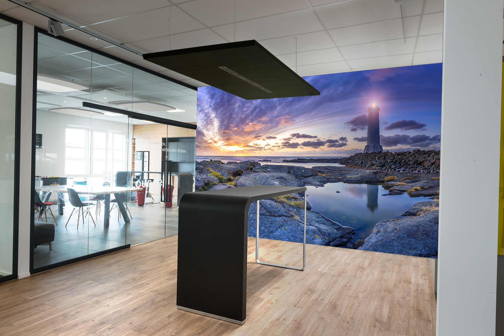 Lands End &ndash; Akustikbilder und Schallabsorber von SCHALLSAUGER&reg;