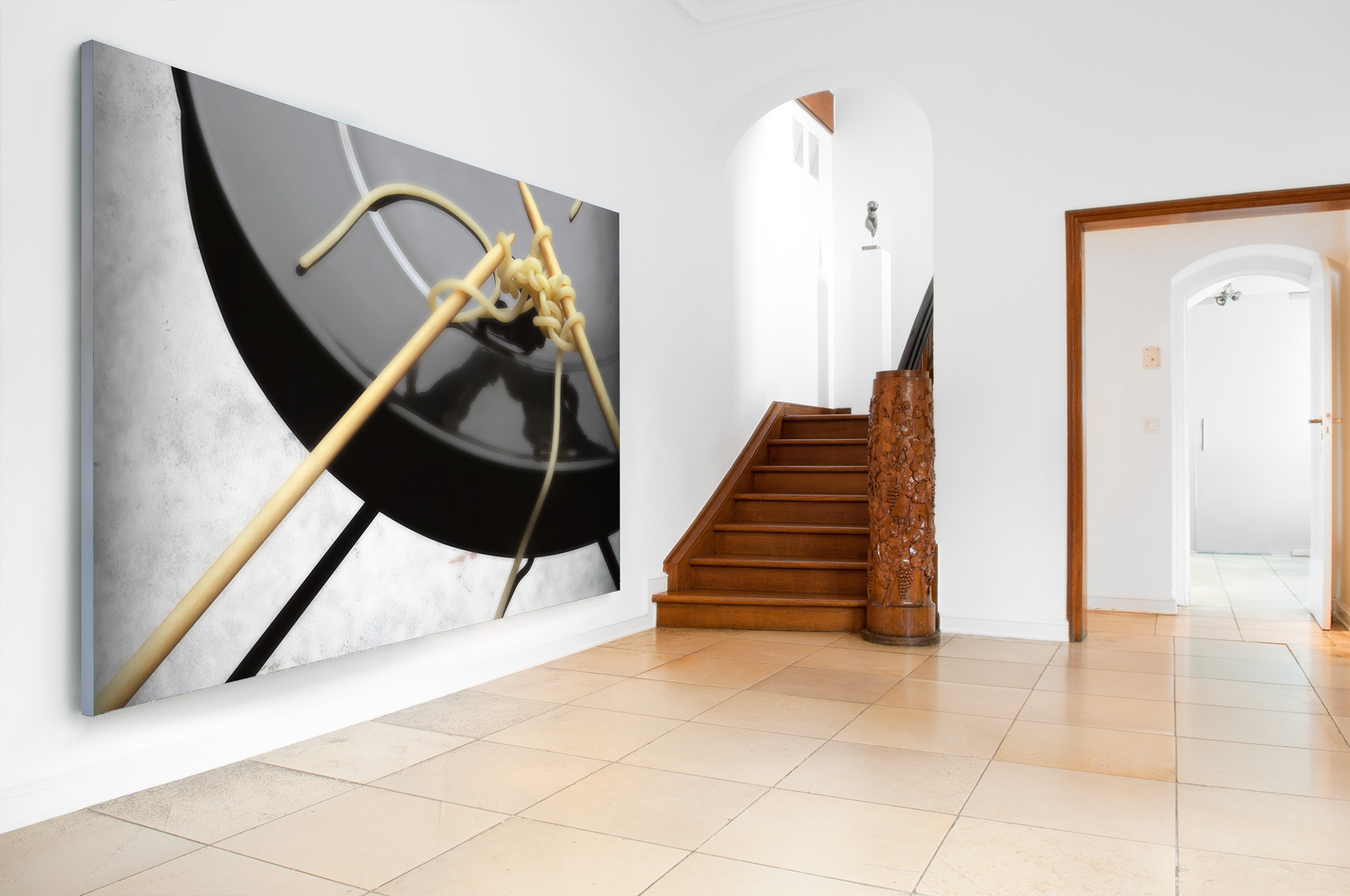 Spaghetti Knitter &ndash; Akustikbilder und Schallabsorber von SCHALLSAUGER&reg;