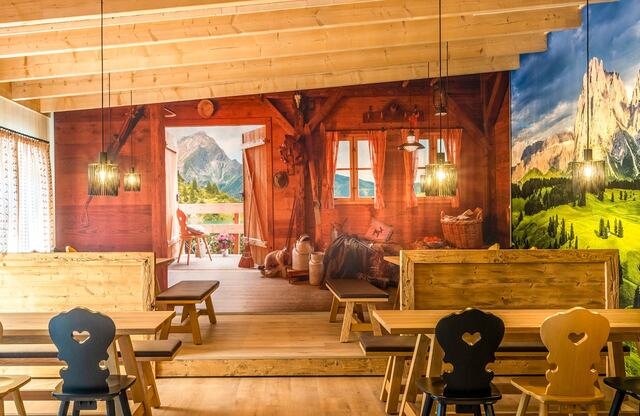 Almh&uuml;tte  &ndash; Akustikbilder und Schallabsorber von SCHALLSAUGER&reg;