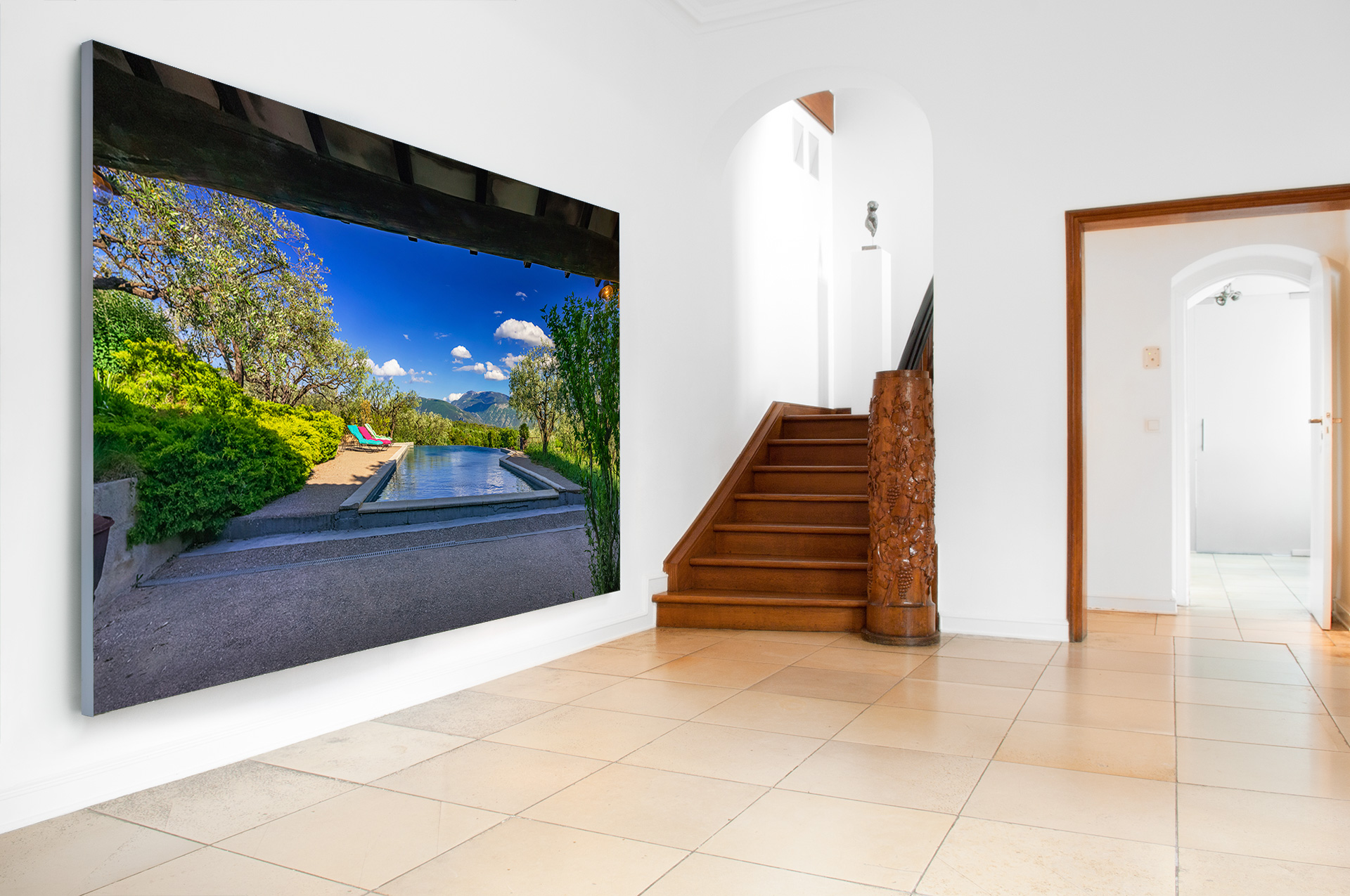 Work at the Pool &ndash; Akustikbilder und Schallabsorber von SCHALLSAUGER&reg;