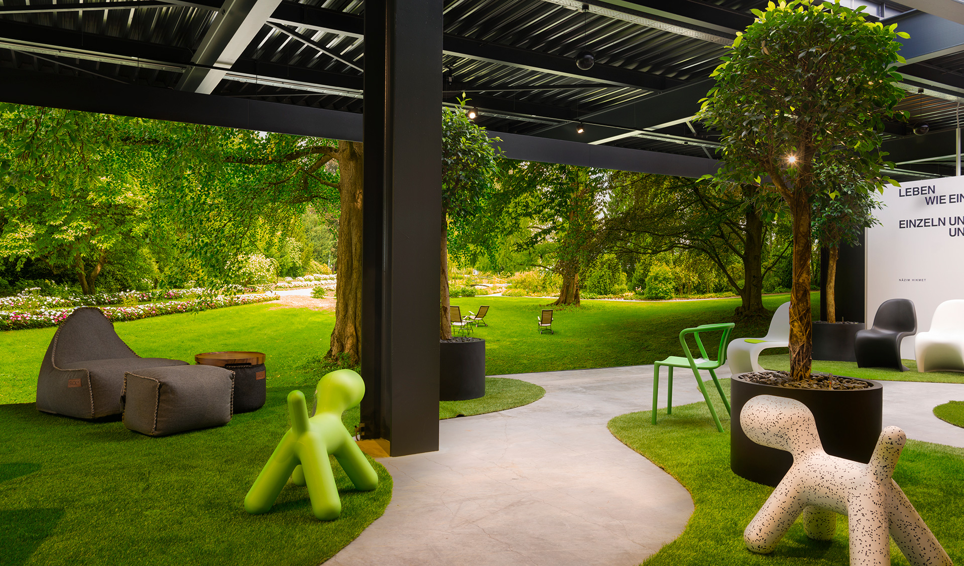 Walk in the Park &ndash; Akustikbilder und Schallabsorber von SCHALLSAUGER&reg;