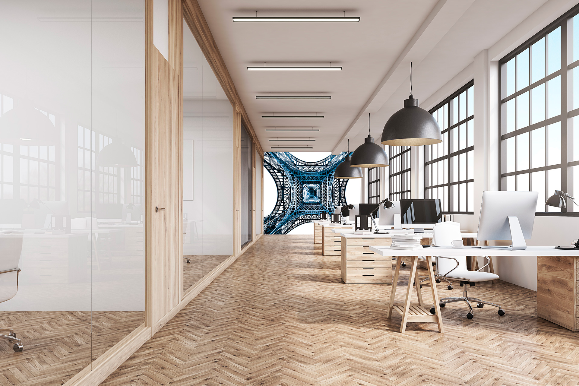 La tour Eiffel no 1 &ndash; Akustikbilder und Schallabsorber von SCHALLSAUGER&reg;