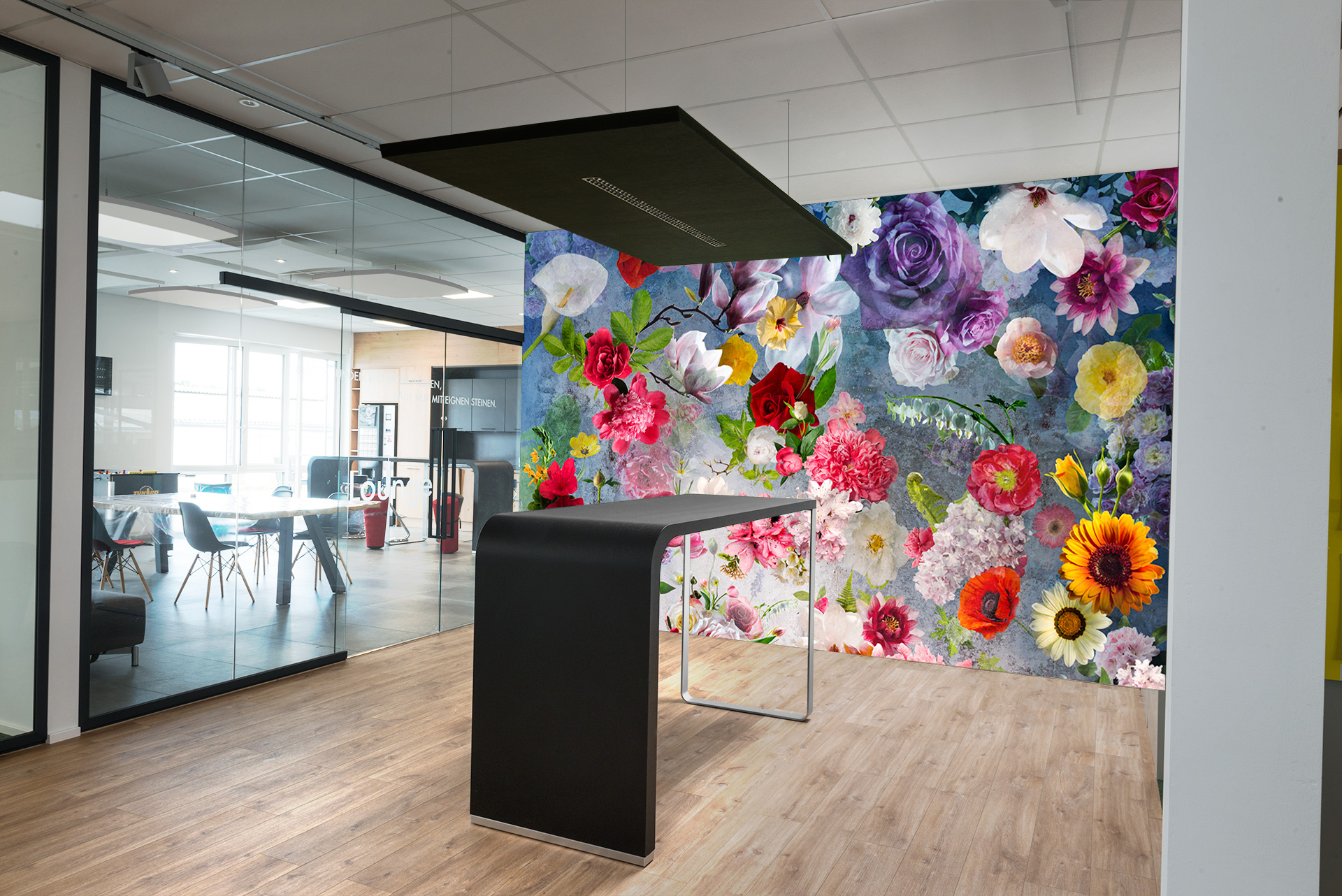 Flower Power no 2 &ndash; Akustikbilder und Schallabsorber von SCHALLSAUGER&reg;