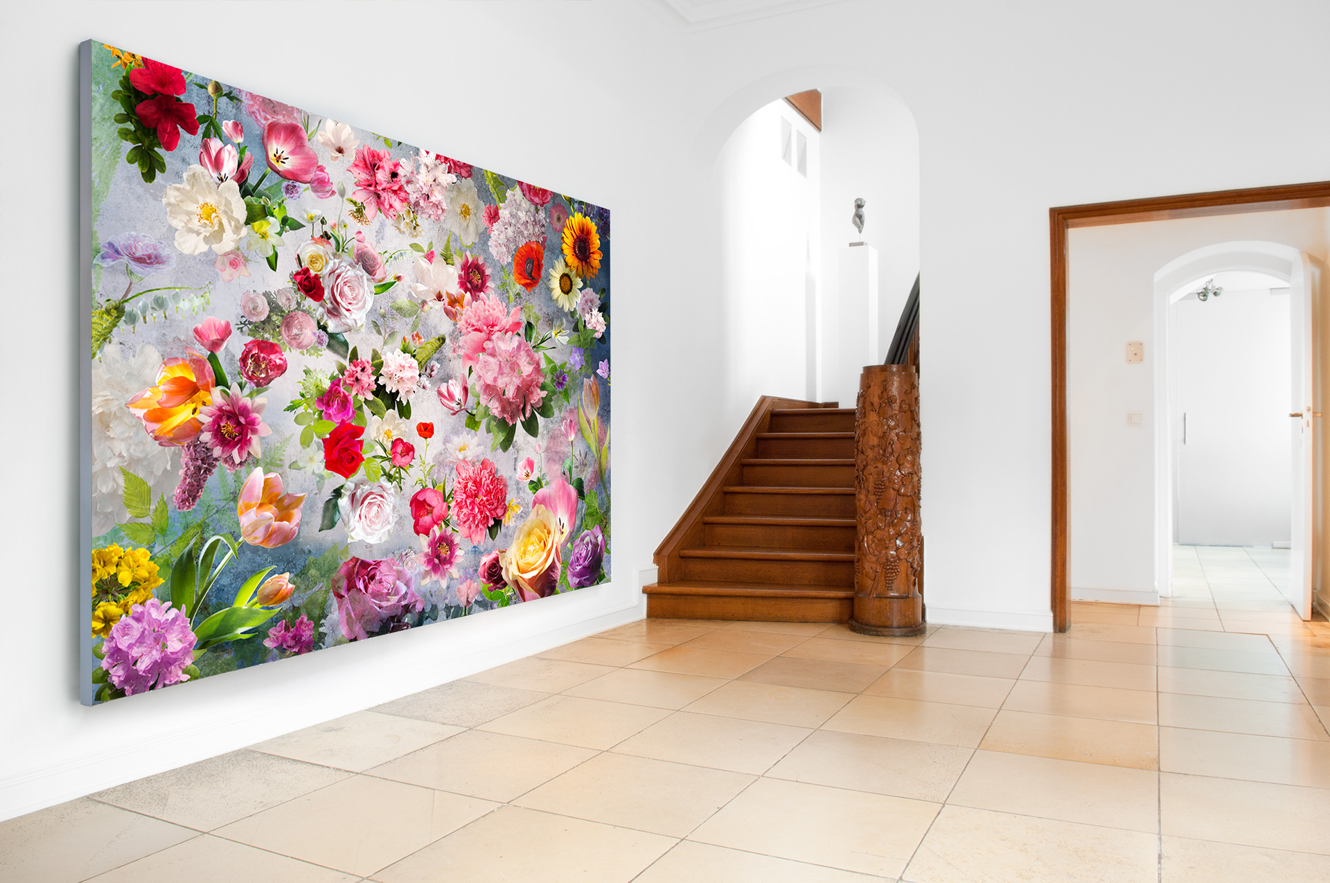 Flower Power no 2 &ndash; Akustikbilder und Schallabsorber von SCHALLSAUGER&reg;