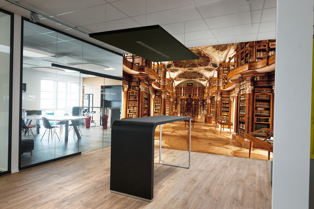 library st gallen &ndash; Akustikbilder und Schallabsorber von SCHALLSAUGER&reg;