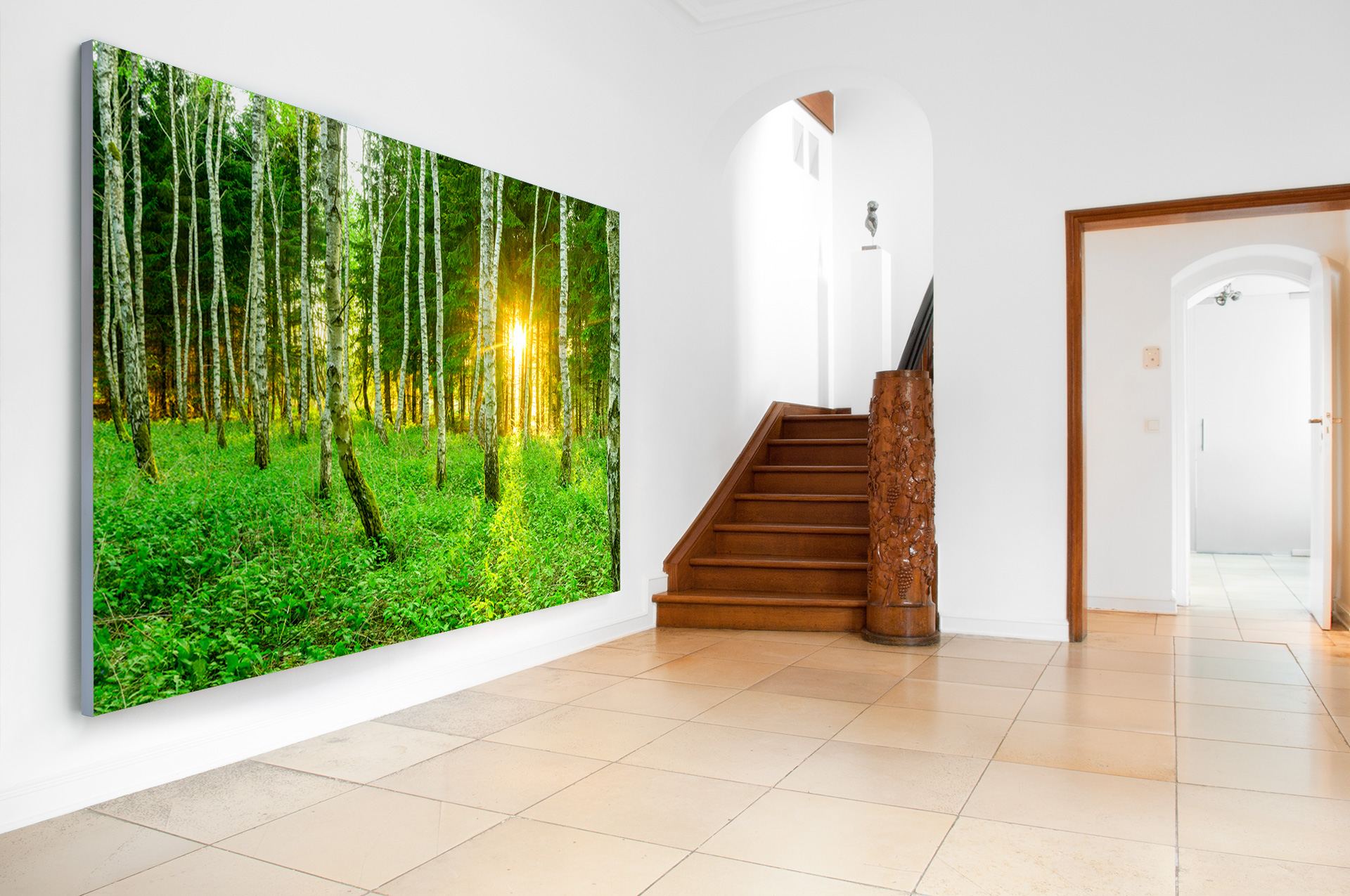 Birkenwald &ndash; Akustikbilder und Schallabsorber von SCHALLSAUGER&reg;