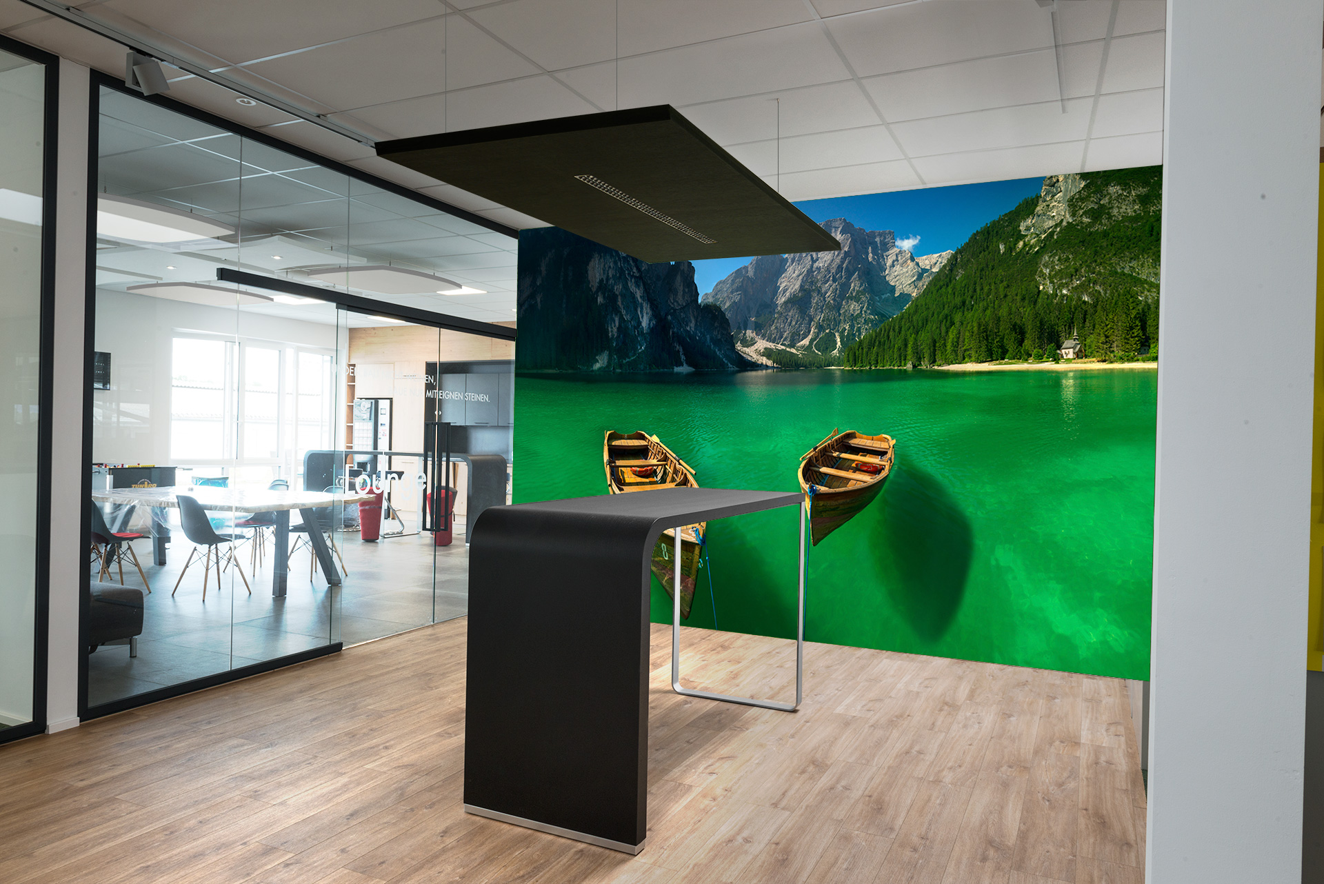 Smaragdgr&uuml;n &ndash; Akustikbilder und Schallabsorber von SCHALLSAUGER&reg;