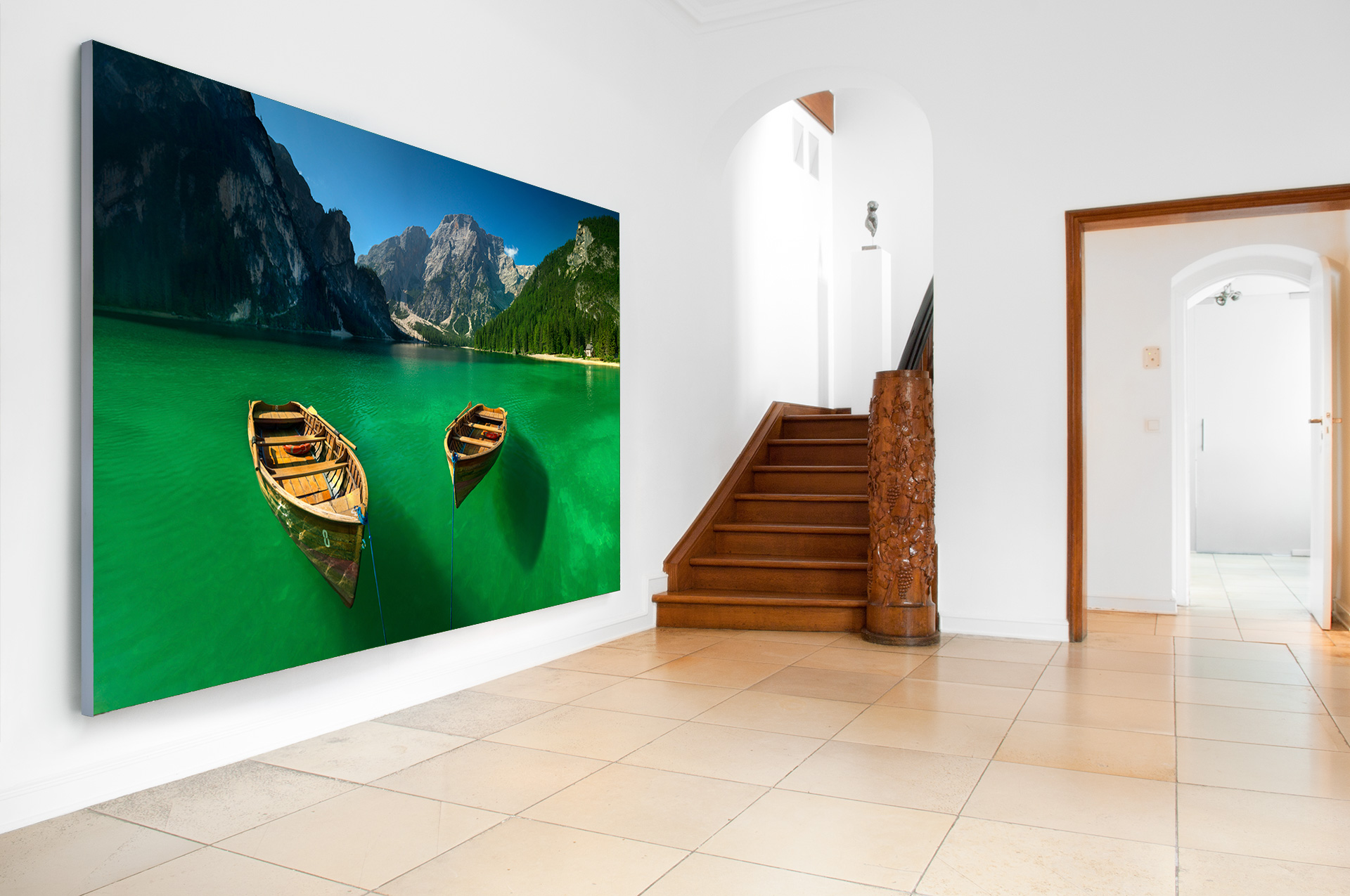 Smaragdgr&uuml;n &ndash; Akustikbilder und Schallabsorber von SCHALLSAUGER&reg;