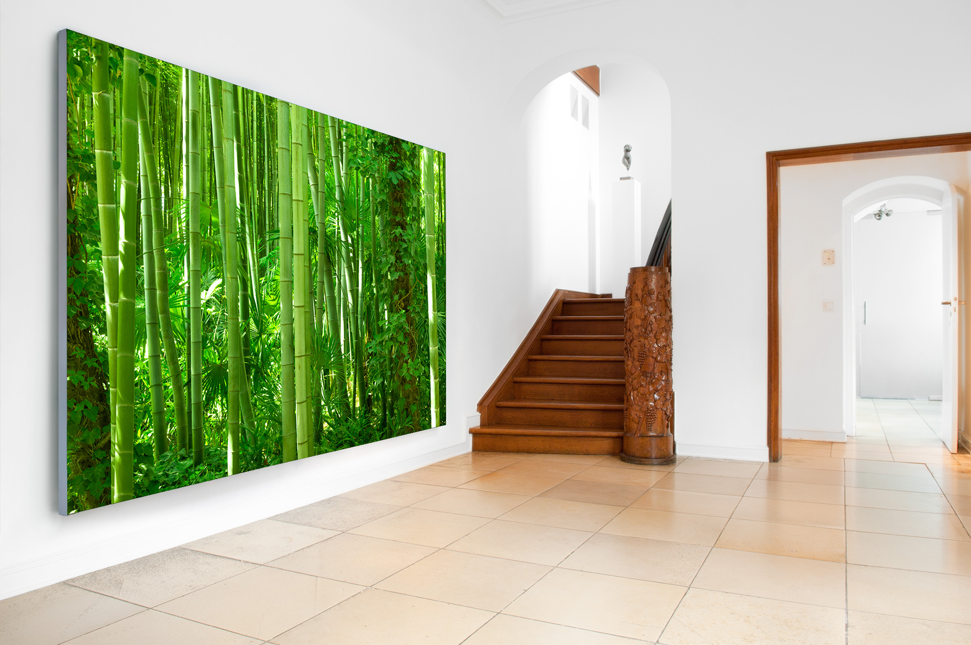 bamboo garden –Hochauflösende Fotos und Motive für Akustikbilder