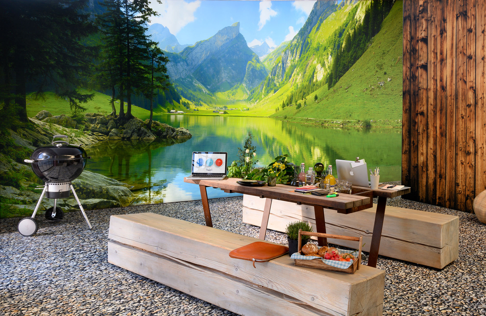 lake meeting &ndash; Akustikbilder und Schallabsorber von SCHALLSAUGER&reg;