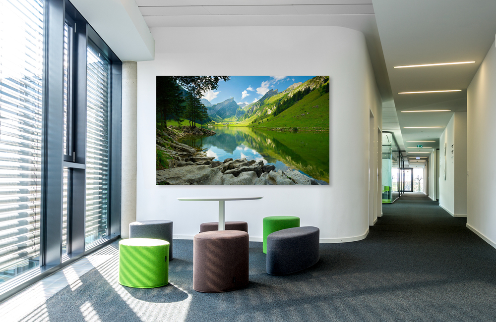 lake meeting &ndash; Akustikbilder und Schallabsorber von SCHALLSAUGER&reg;