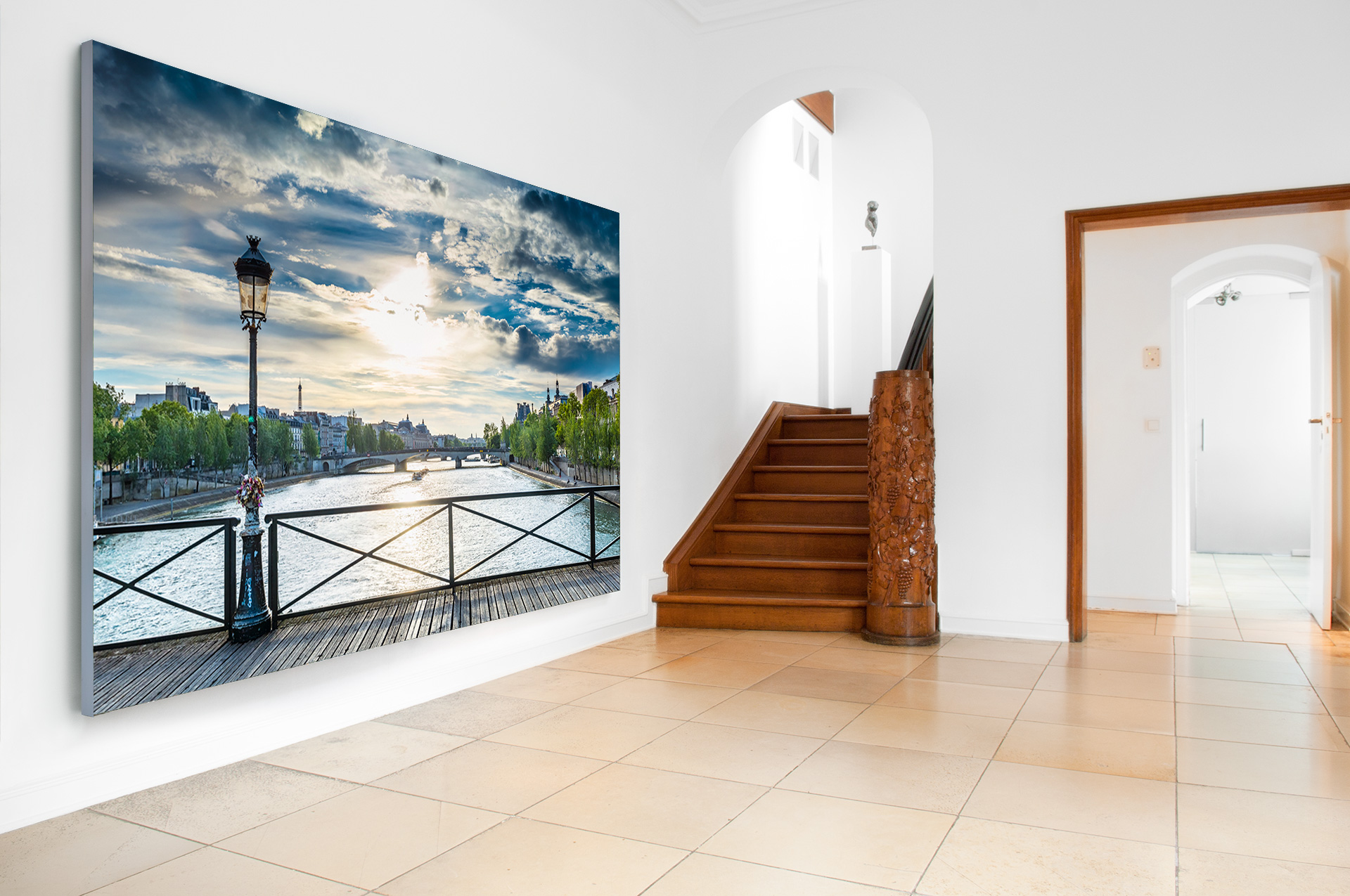 Cafe de Paris &ndash; Akustikbilder und Schallabsorber von SCHALLSAUGER&reg;