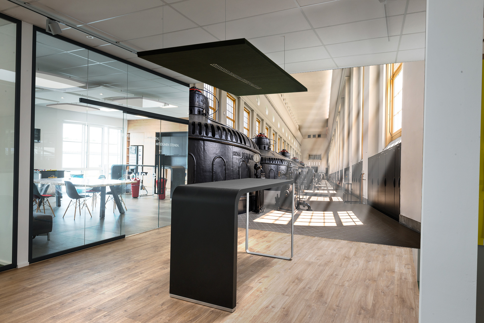 Kraftwerk &ndash; Akustikbilder und Schallabsorber von SCHALLSAUGER&reg;