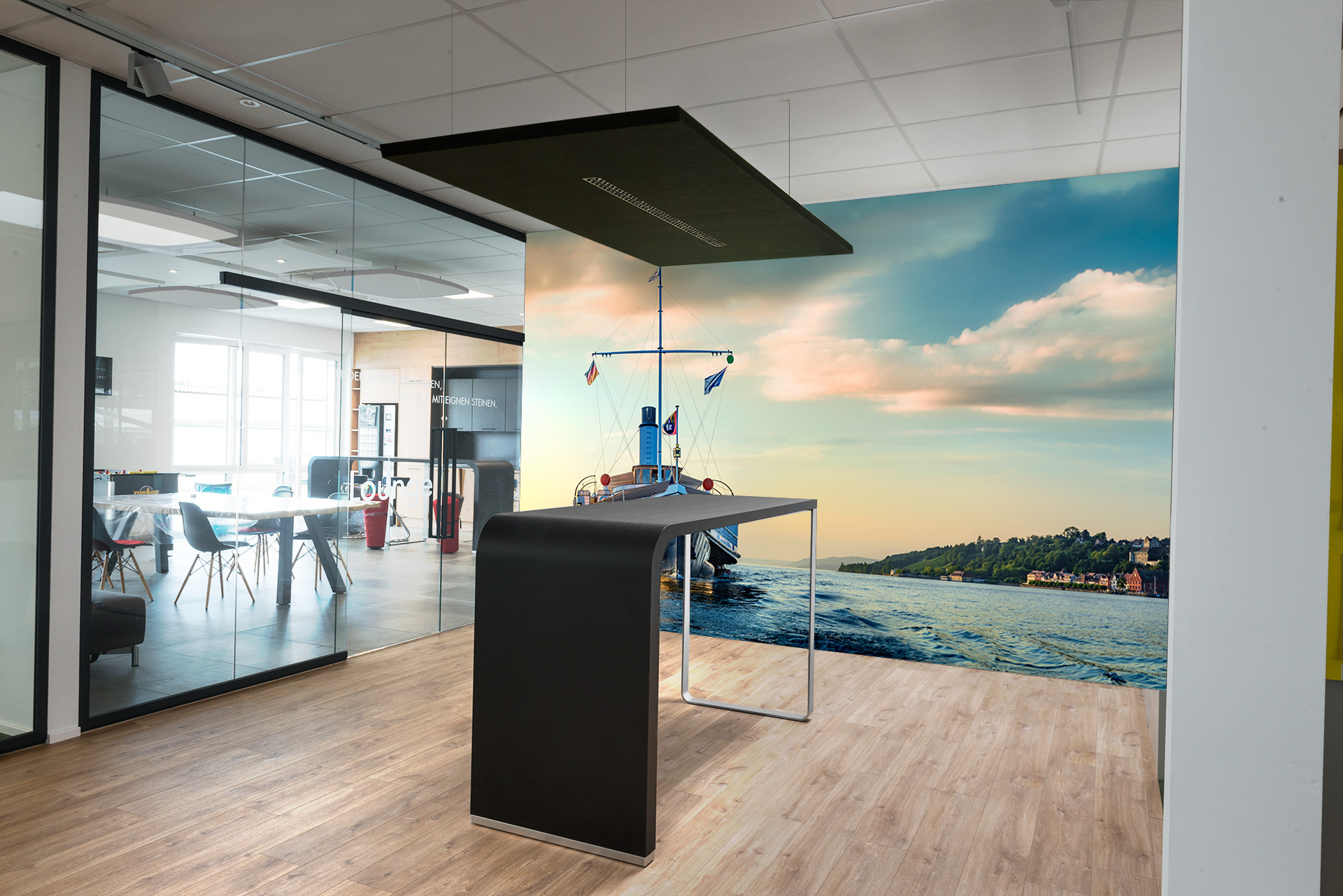 Steamboat &ndash; Akustikbilder und Schallabsorber von SCHALLSAUGER&reg;