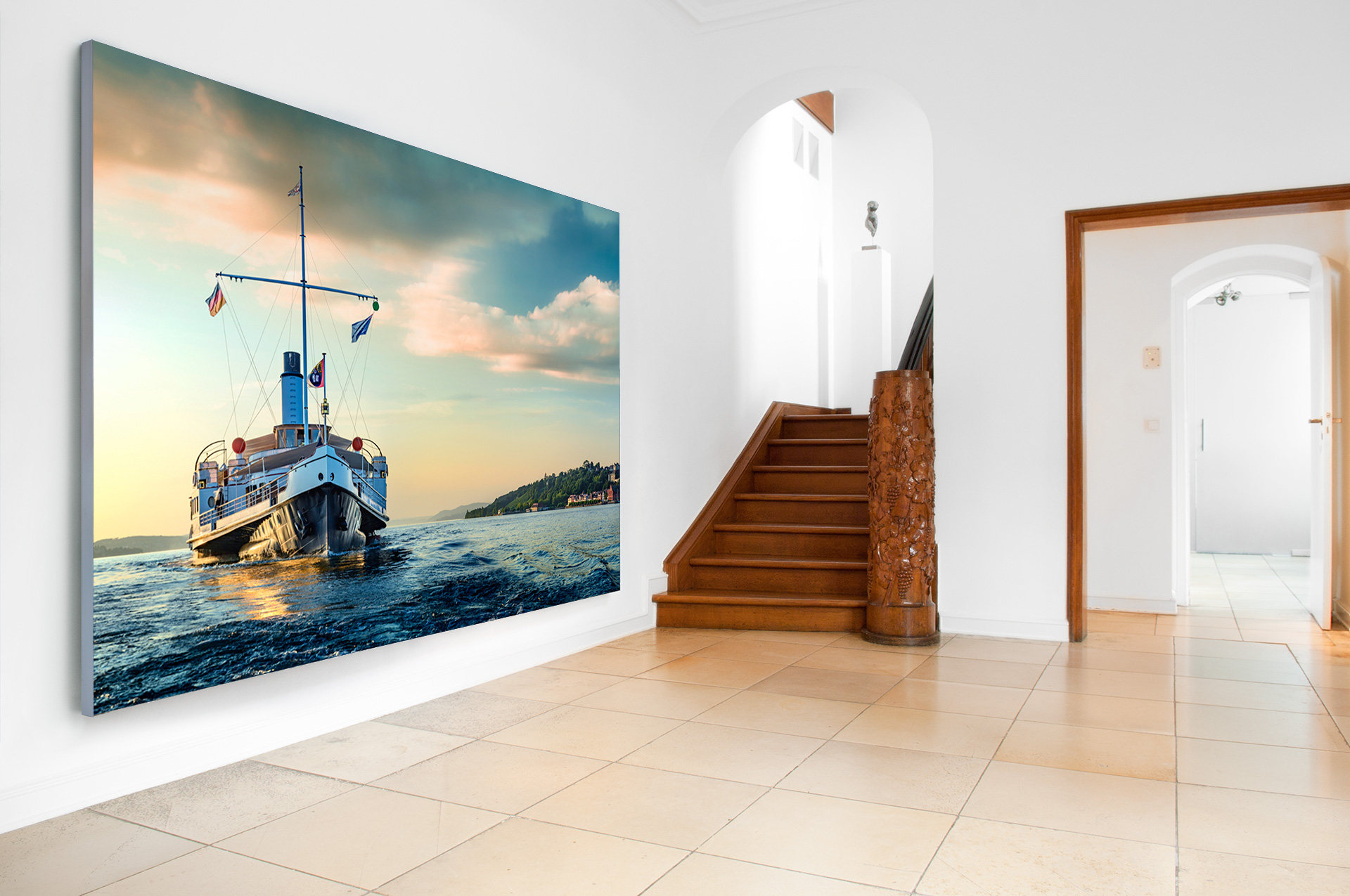 Steamboat &ndash; Akustikbilder und Schallabsorber von SCHALLSAUGER&reg;