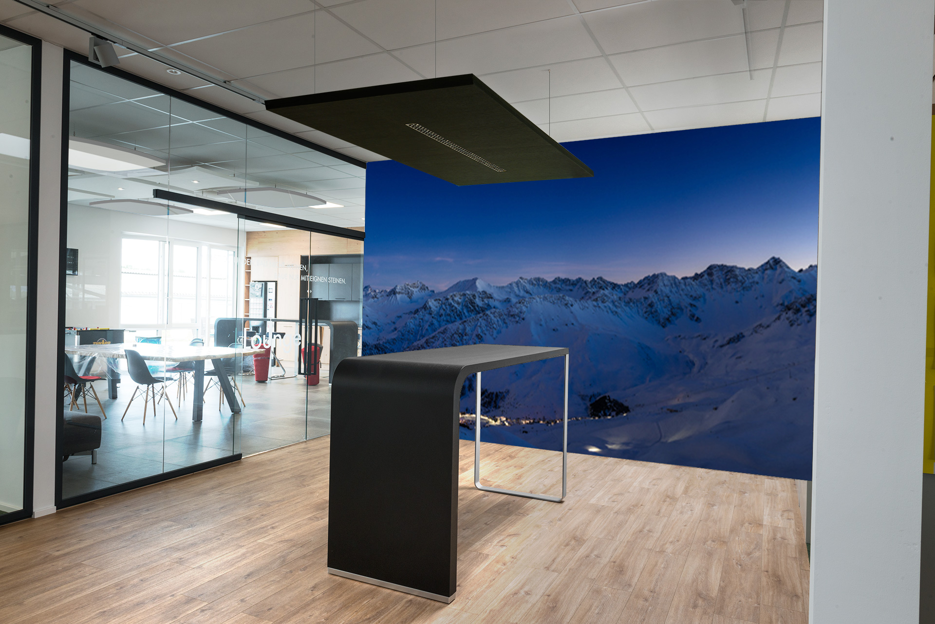 Arosa by Night &ndash; Akustikbilder und Schallabsorber von SCHALLSAUGER&reg;