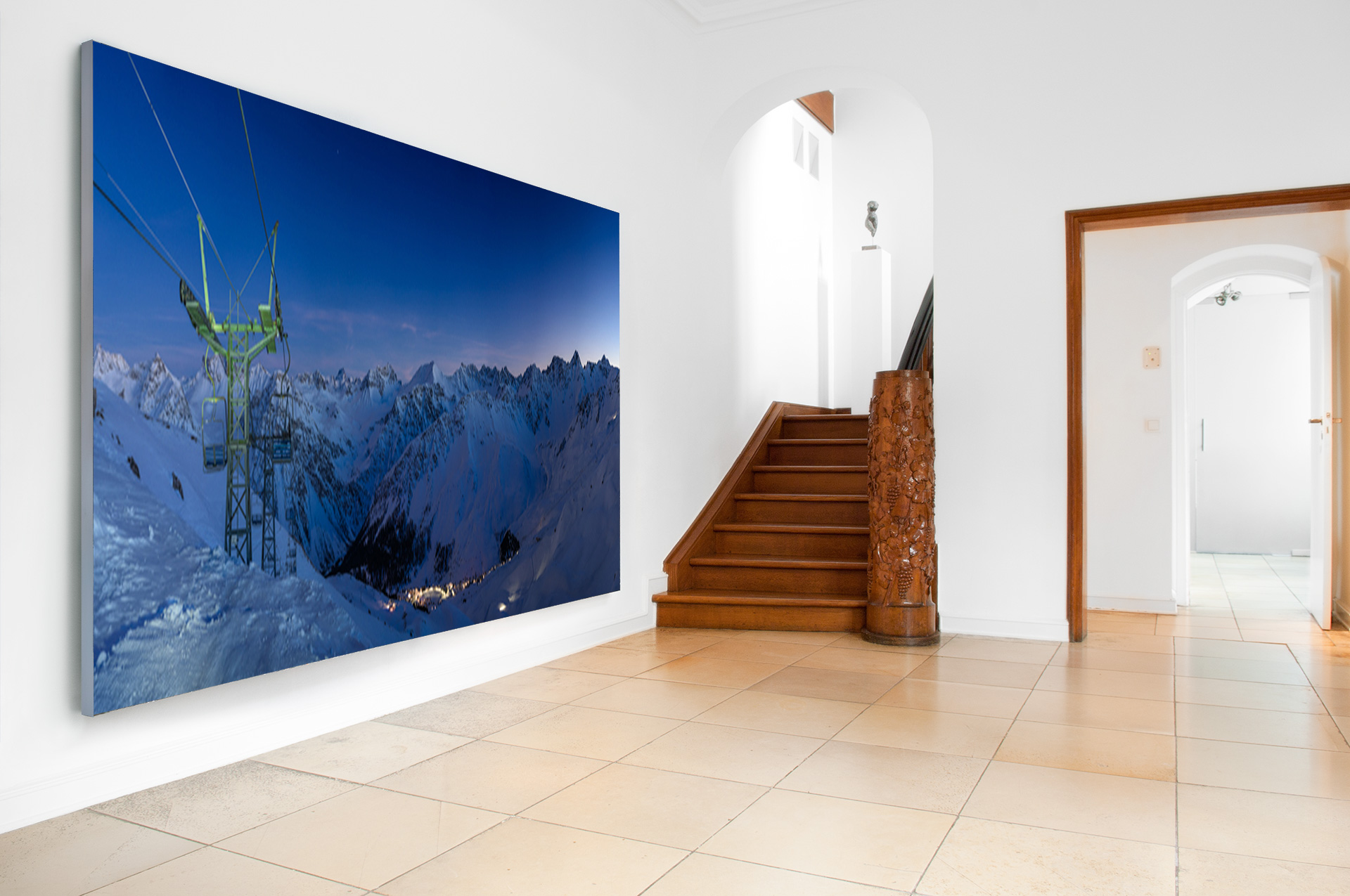 Arosa by Night &ndash; Akustikbilder und Schallabsorber von SCHALLSAUGER&reg;