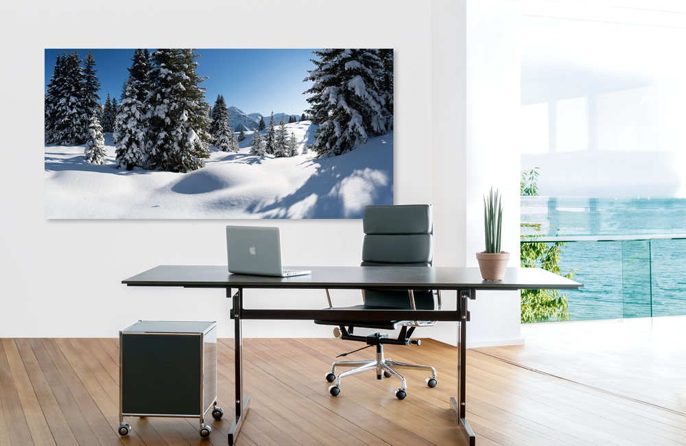 arosa wintertraum &ndash; Akustikbilder und Schallabsorber von SCHALLSAUGER&reg;