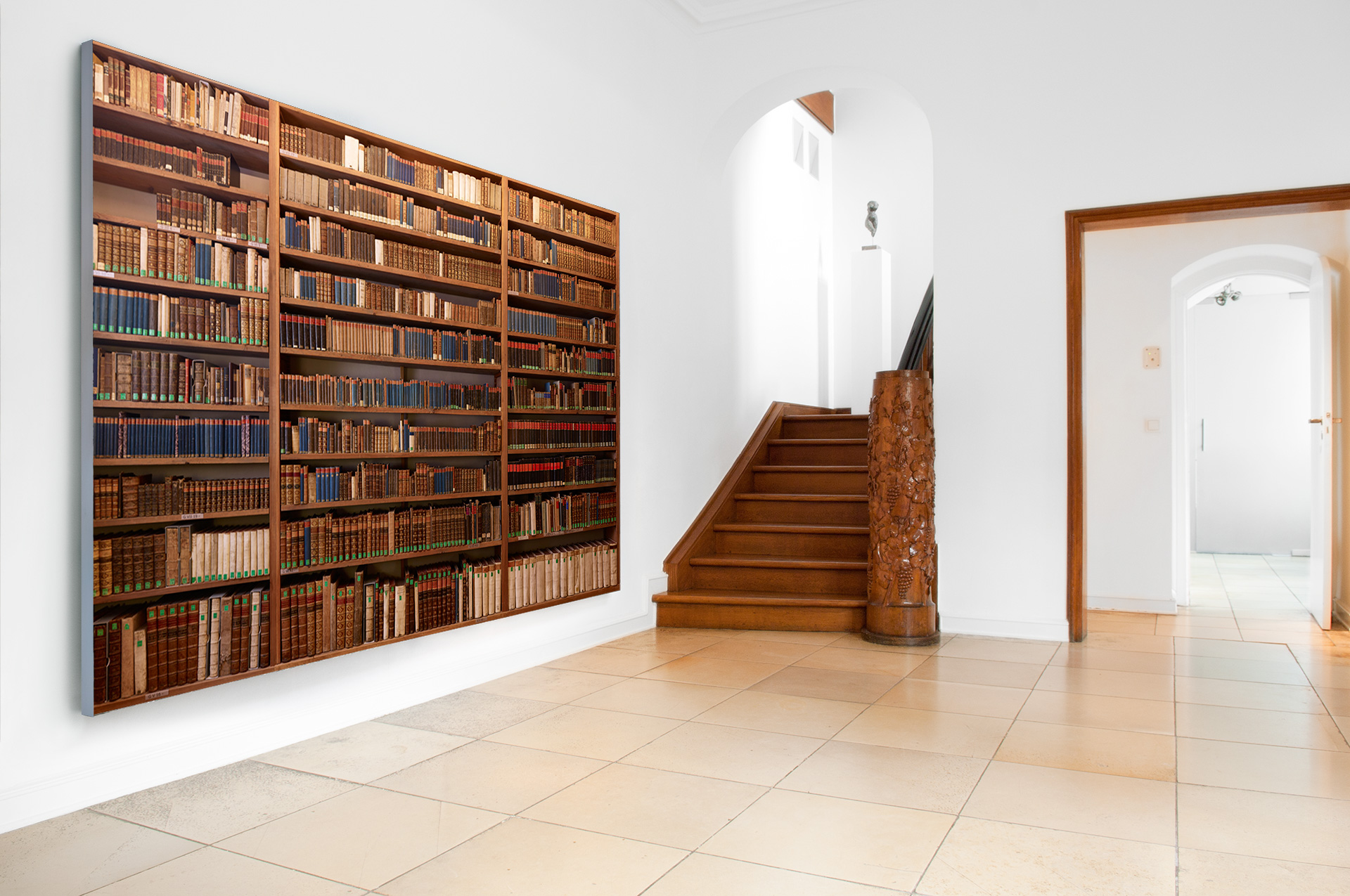 Bibliotheque &ndash; Akustikbilder und Schallabsorber von SCHALLSAUGER&reg;