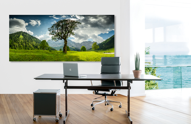 ahornboden alpen &ndash; Akustikbilder und Schallabsorber von SCHALLSAUGER&reg;