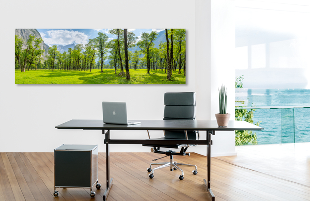 ahornboden panorama &ndash; Akustikbilder und Schallabsorber von SCHALLSAUGER&reg;