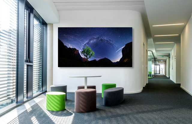 alpen milchstrasse &ndash; Akustikbilder und Schallabsorber von SCHALLSAUGER&reg;