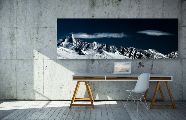 alpen anzere &ndash; Akustikbilder und Schallabsorber von SCHALLSAUGER&reg;