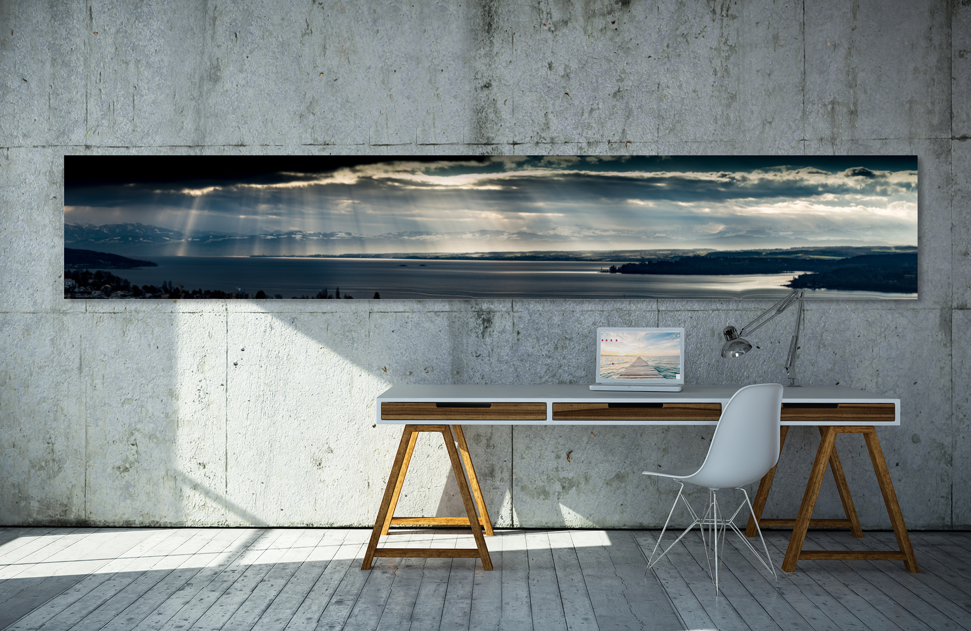 bodensee lichtstrahlen &ndash; Akustikbilder und Schallabsorber von SCHALLSAUGER&reg;