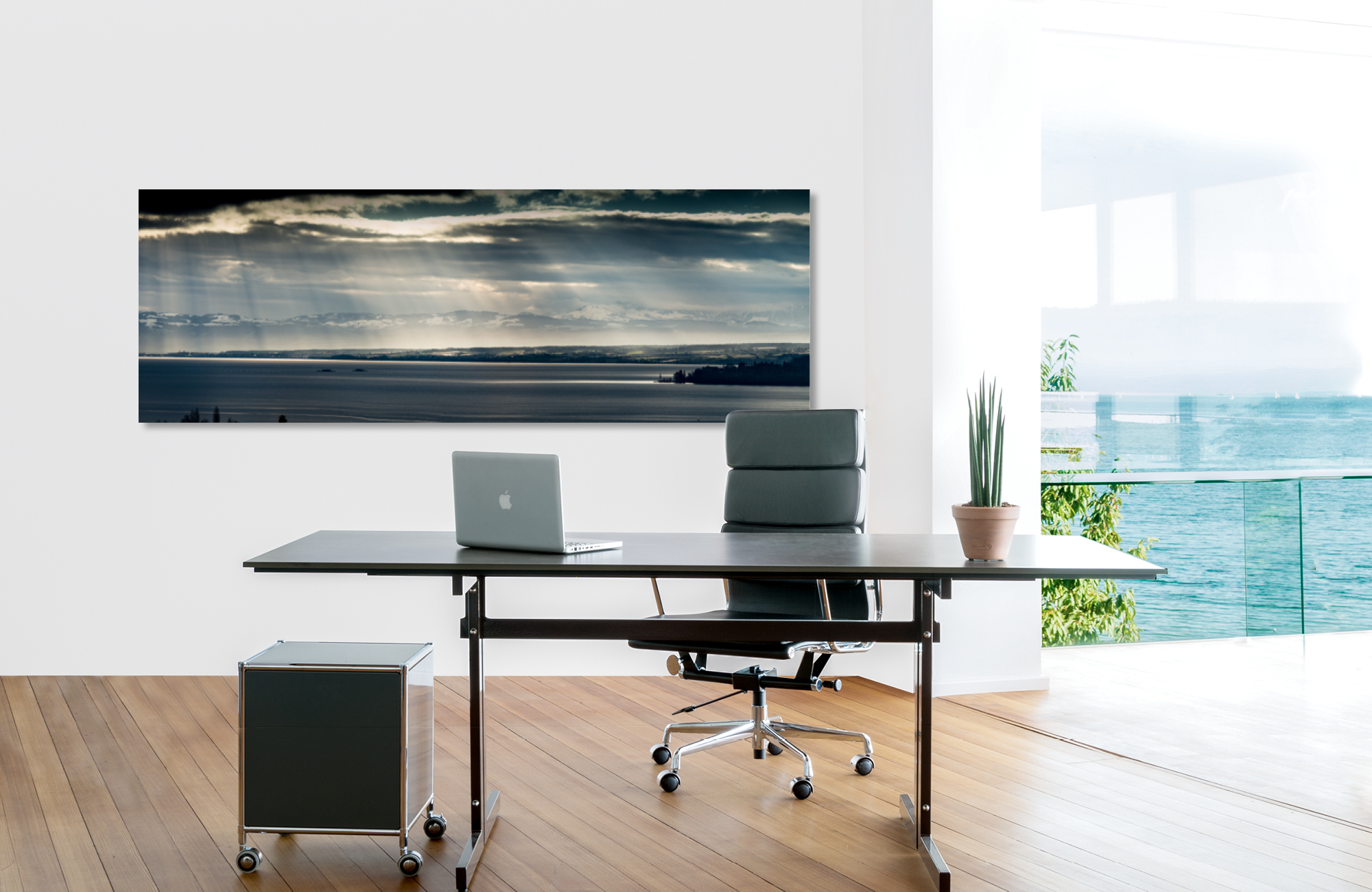 bodensee lichtstrahlen &ndash; Akustikbilder und Schallabsorber von SCHALLSAUGER&reg;