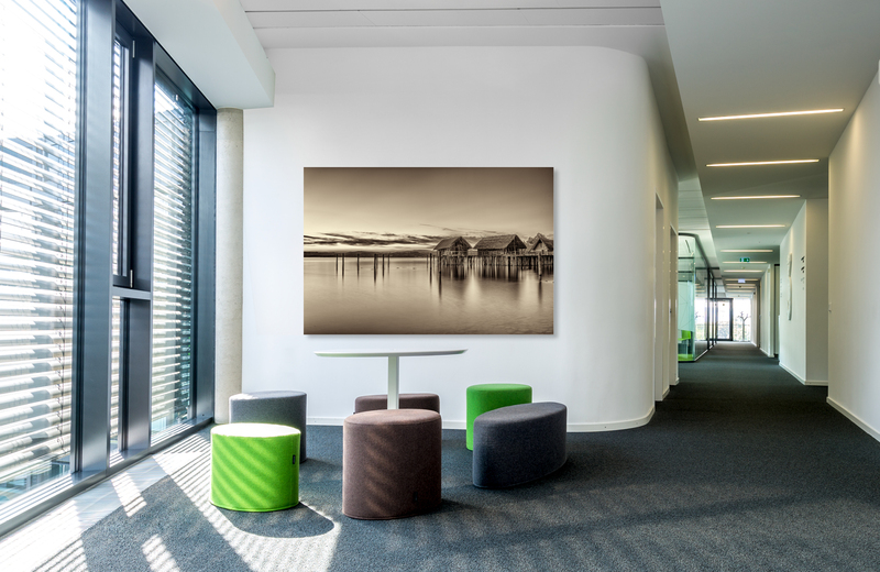 pfahlbauten &ndash; Akustikbilder und Schallabsorber von SCHALLSAUGER&reg;