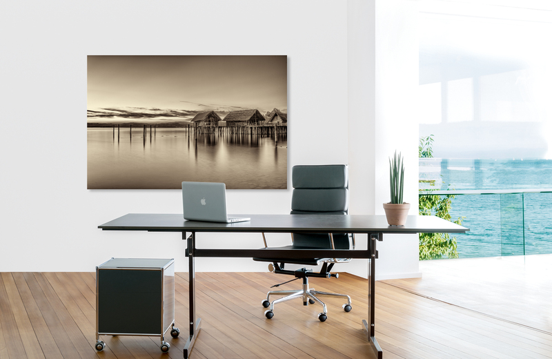 pfahlbauten &ndash; Akustikbilder und Schallabsorber von SCHALLSAUGER&reg;