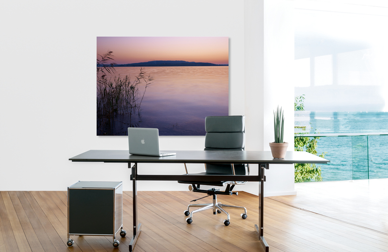 Abendstimmung am Bodensee &ndash; Akustikbilder und Schallabsorber von SCHALLSAUGER&reg;