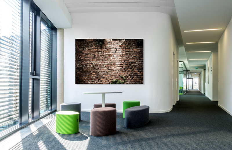 ziegelstein struktur_2 &ndash; Akustikbilder und Schallabsorber von SCHALLSAUGER&reg;