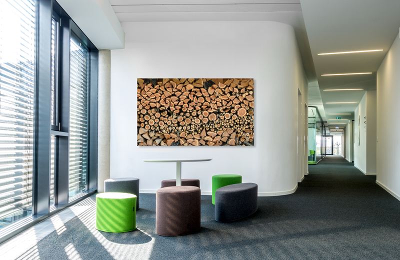 brennholz struktur_2 &ndash; Akustikbilder und Schallabsorber von SCHALLSAUGER&reg;