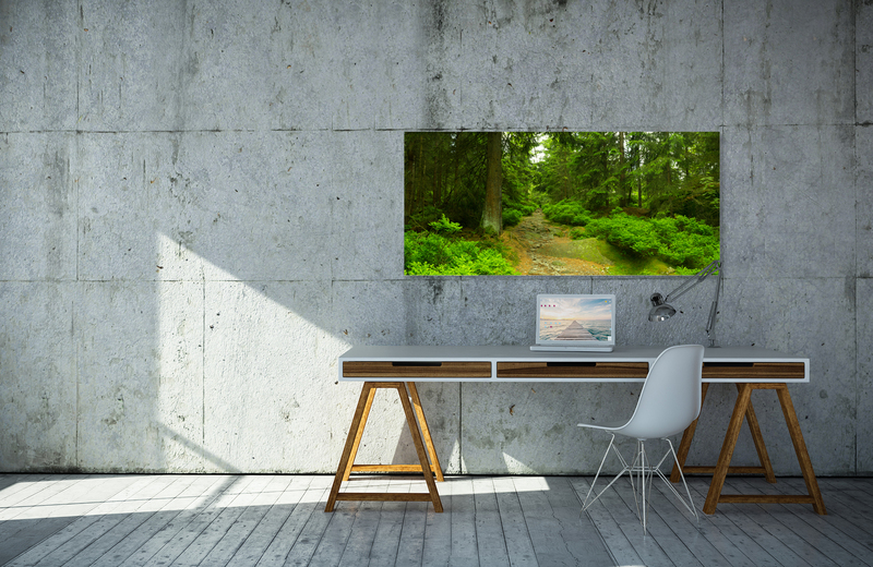 M&auml;rchenwald in fichtelgebirge &ndash; Akustikbilder und Schallabsorber von SCHALLSAUGER&reg;