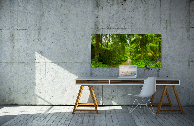 fichtelgebirge waldlandschaft &ndash; Akustikbilder und Schallabsorber von SCHALLSAUGER&reg;