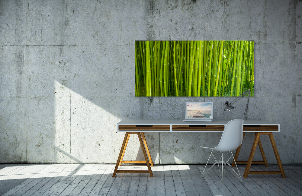 bambuswald &ndash; Akustikbilder und Schallabsorber von SCHALLSAUGER&reg;