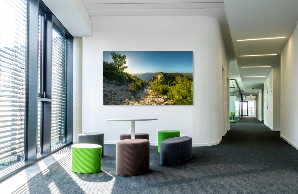 route de cretes &ndash; Akustikbilder und Schallabsorber von SCHALLSAUGER&reg;