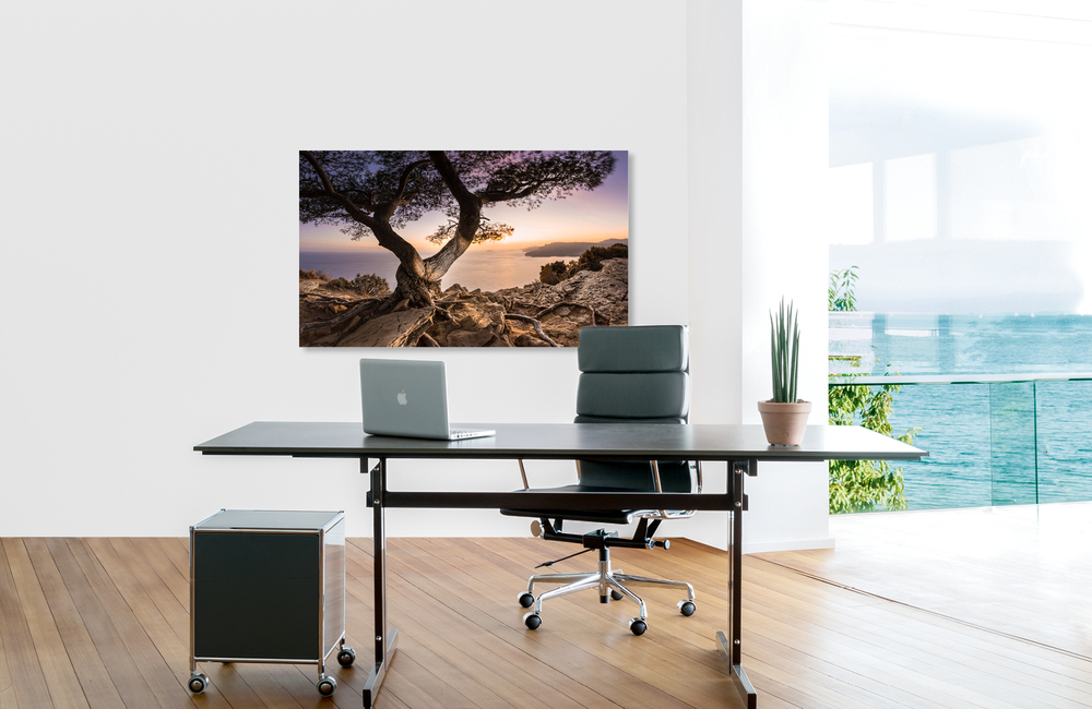 route de  cretes &ndash; Akustikbilder und Schallabsorber von SCHALLSAUGER&reg;