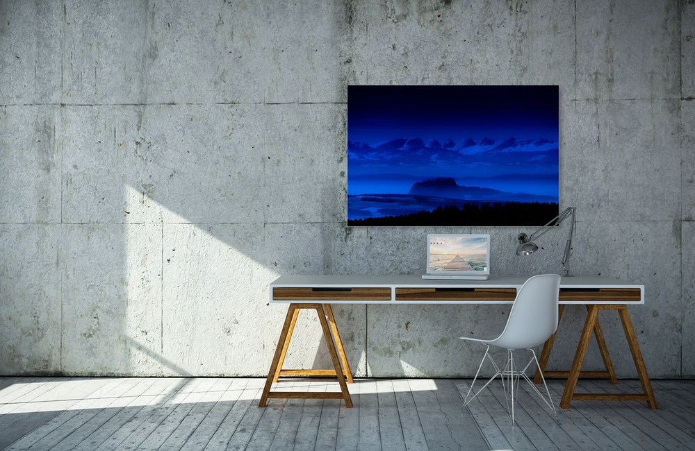 alpensicht &ndash; Akustikbilder und Schallabsorber von SCHALLSAUGER&reg;