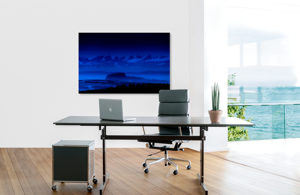 alpensicht &ndash; Akustikbilder und Schallabsorber von SCHALLSAUGER&reg;