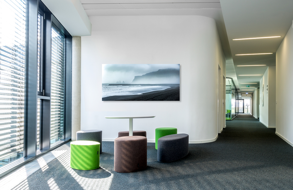 vik strand &ndash; Akustikbilder und Schallabsorber von SCHALLSAUGER&reg;